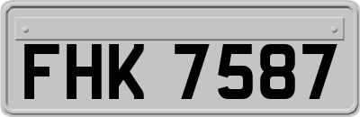 FHK7587
