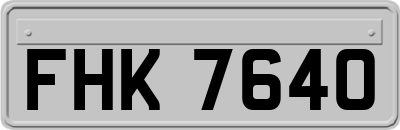 FHK7640
