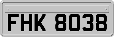 FHK8038