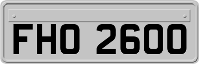 FHO2600