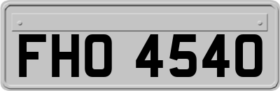 FHO4540