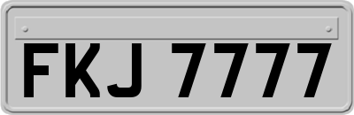 FKJ7777