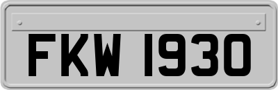 FKW1930