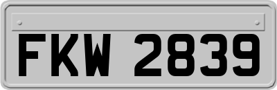 FKW2839