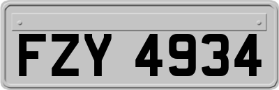 FZY4934