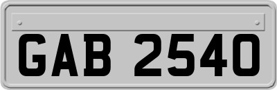 GAB2540