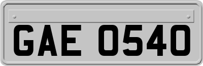 GAE0540