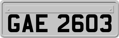GAE2603