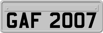 GAF2007