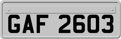 GAF2603