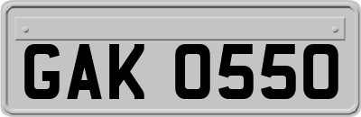 GAK0550