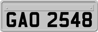 GAO2548