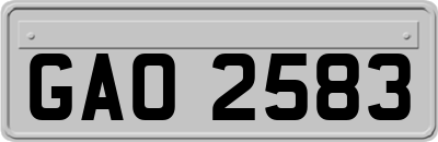 GAO2583