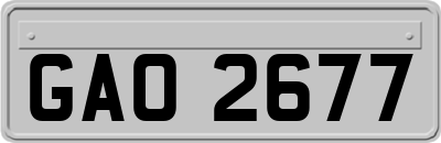GAO2677