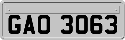 GAO3063