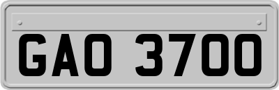 GAO3700