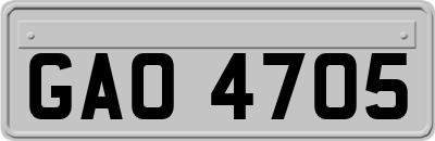 GAO4705