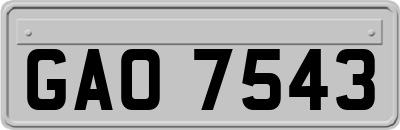 GAO7543