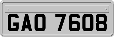 GAO7608