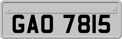 GAO7815