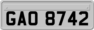 GAO8742