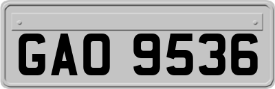 GAO9536