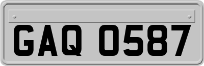 GAQ0587