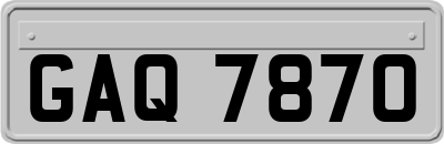 GAQ7870