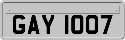GAY1007