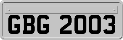GBG2003