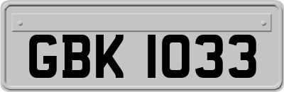 GBK1033