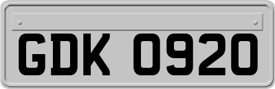 GDK0920