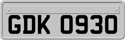 GDK0930
