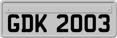 GDK2003