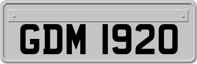 GDM1920