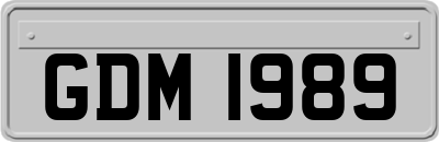 GDM1989