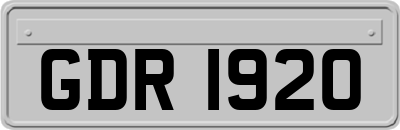 GDR1920