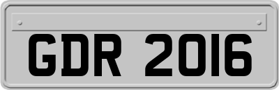 GDR2016
