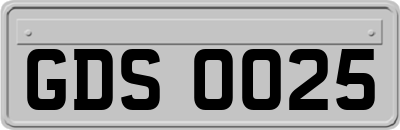 GDS0025
