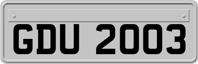 GDU2003