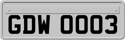 GDW0003