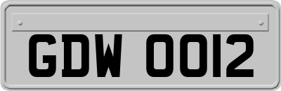 GDW0012