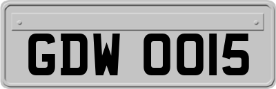 GDW0015