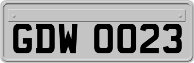 GDW0023