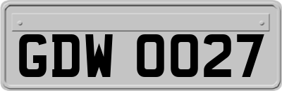 GDW0027