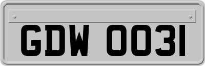 GDW0031