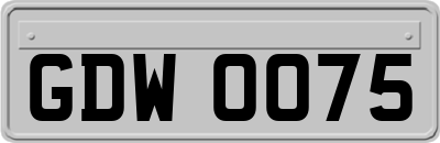 GDW0075