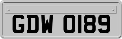 GDW0189