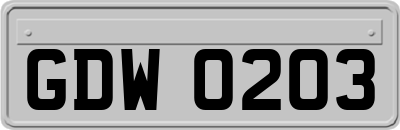 GDW0203