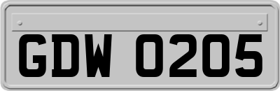 GDW0205